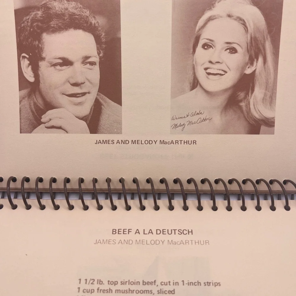 Vintage 1974 Friends of Habilitat Hawaiian Cookbook Celebrity Recipes Don Ho